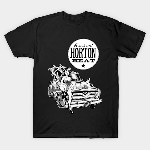 Reverend Horton Heat T-Shirt by CosmicAngerDesign